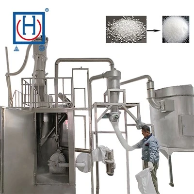 PE Plastic Kryogen Fryser Pulverizer